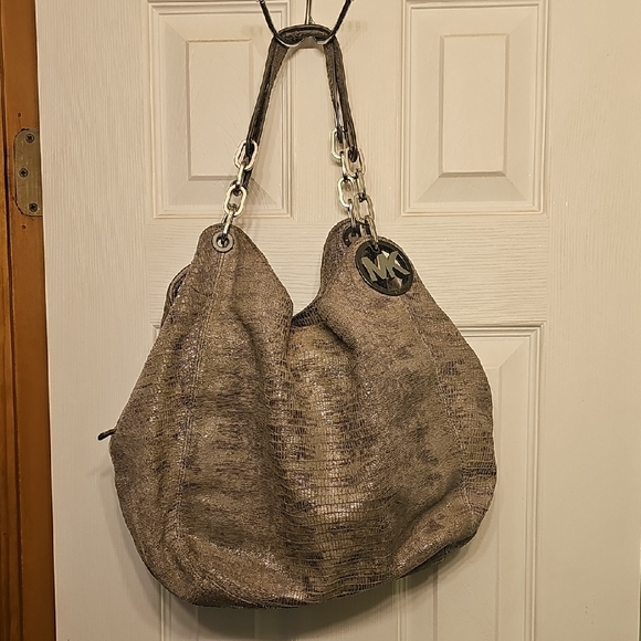 Michael Kors Handbags - Michael Kors Metallic Shoulder Bag